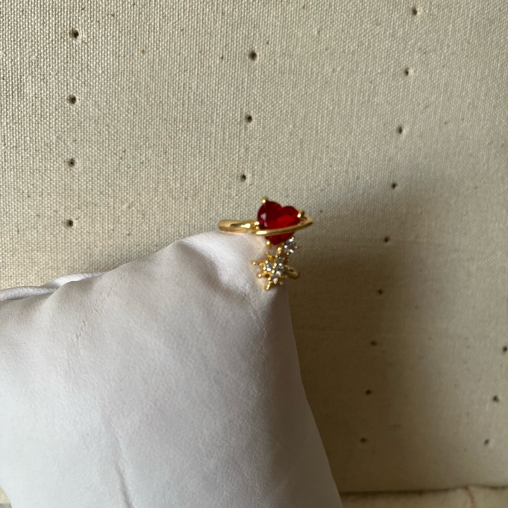 🌺 / NEW/ Fashionable-Heart-Star/ Ring